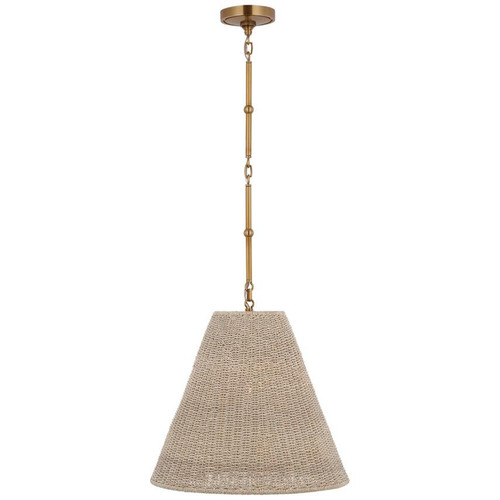 Visual Comfort & Co. Signature Collection Goodman Medium Hanging Light, Visual Comfort & Co. Signature Collection TOB 5091HAB-ASH DDD9F 