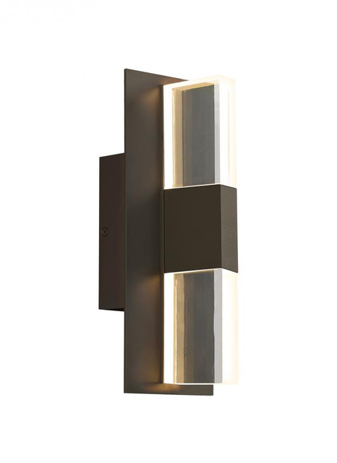 Lyft Outdoor Wall Sconce, 1-Light, LED, Black, 12.5"H (700OWLYT84012CBUNVSLF 703H3XL)