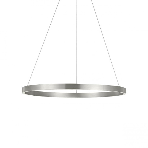 Fiama Chandelier, 1-Light, LED, Satin Nickel, 30"W (700FIA30S-LED930 703TERJ)