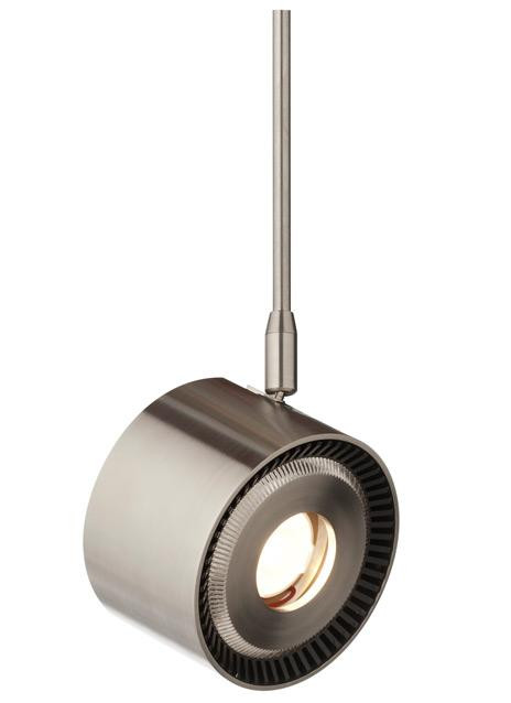 ISO Head FreeJack, 1-Light, LED, Nickel, 3.6"H (700FJISO8273003S-LED 70DG5GJ)