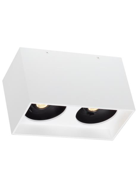 Exo Dual Flush Mount, 2-Light, LED, White, 10.4"L (700FMEXOD620WW-LED930 70DN10E)