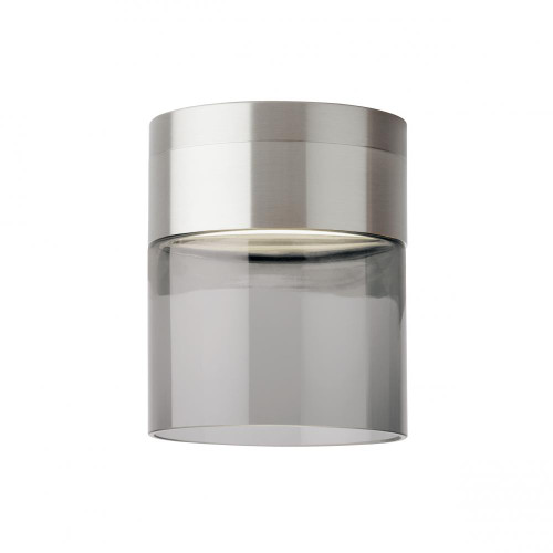 Manette Flush Mount, 1-Light, LED, Satin Nickel, 5"W (700FMMANSTKS-LED 70DN2Z9)