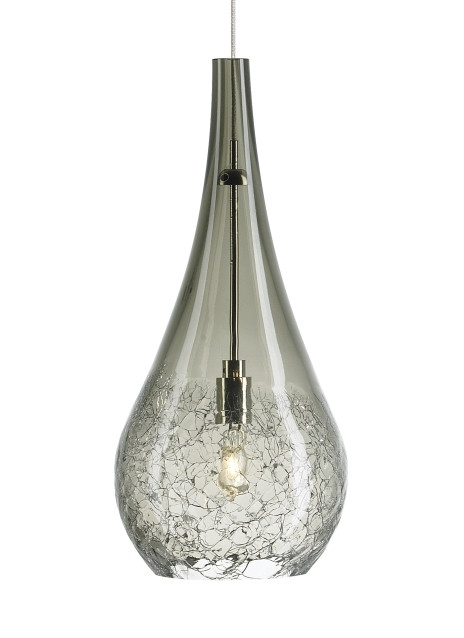 Seguro Pendant, 1-Light, Satin Nickel, 5"W (700MOSEGKS 70E19L8)
