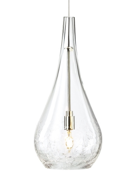 Seguro Pendant, 1-Light, Satin Nickel, 5"W (700MPSEGCS 70E7AYC)