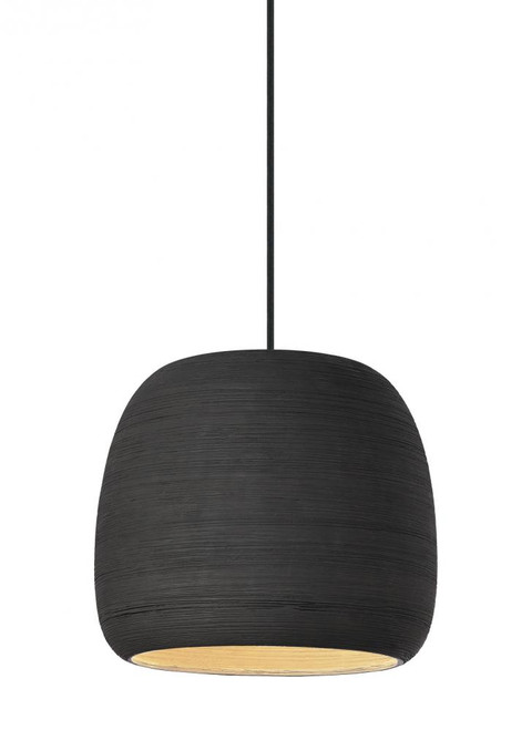 Karam Pendant, 1-Light, Black, 11.75"W (700TDKRMPSBB 70P077W)