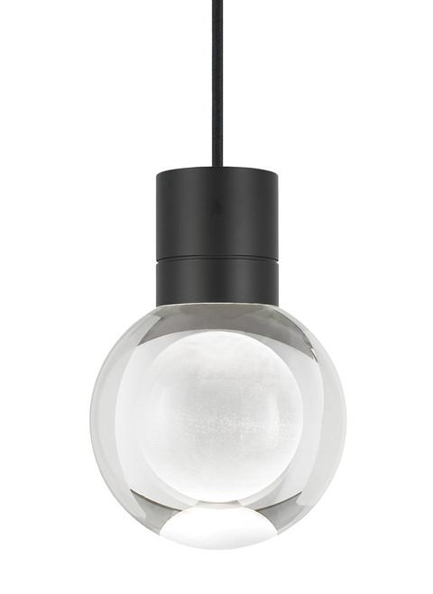 Mina Pendant, 1-Light, LED, Black, 7.6"H (700TDMINAP1CBB-LEDWD 70P0A50)