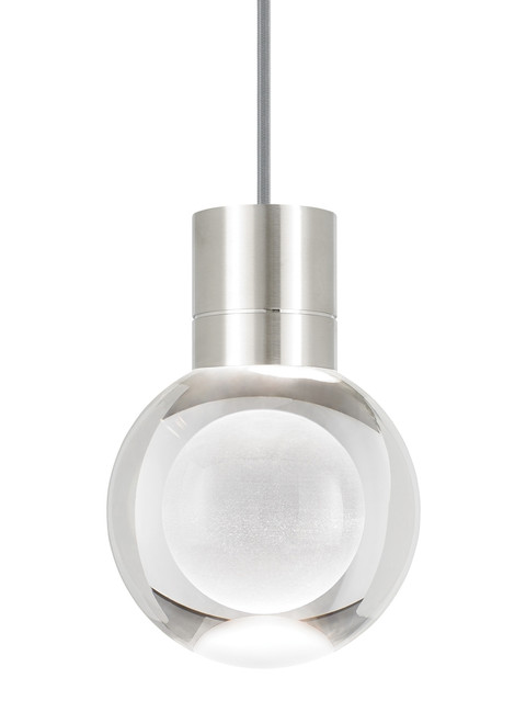 Mina Pendant, 3-Light, LED, Nickel, 9"W (700TDMINAP3CYS-LEDWD 70P0C5J)