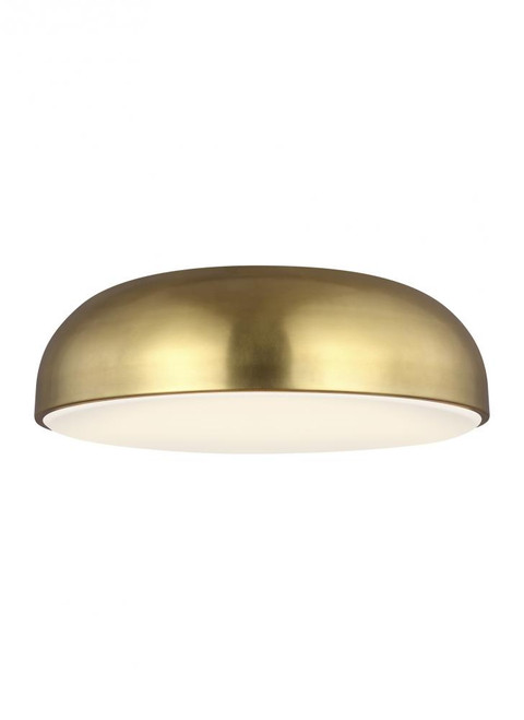 Kosa Flush Mount, 1-Light, LED, Aged Brass, 13"W (700FMKOSA13R-LED930 70P9E4P)