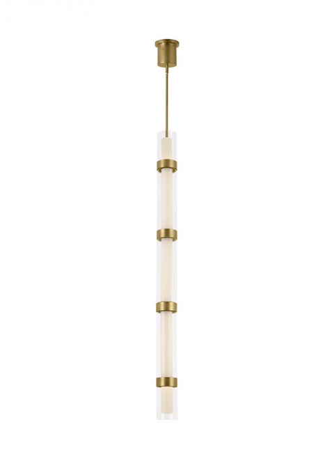 Wit Pendant, 1-Light, LED, Aged Brass, 4"W (700TDWIT5R-LED930 70P9F5M)