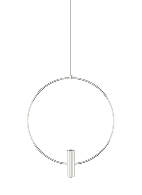 Mini Layla Pendant, 1-Light, Satin Nickel, 1.25"W (700FJLAY13S-LED930 70PDCVV)