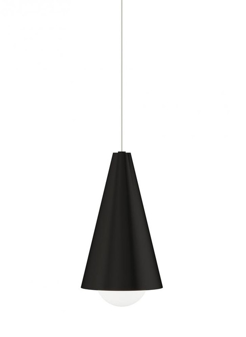 Mini Joni Pendant, 1-Light, Nightshade Black, 5.5"W (700MPJNIB-LED930 70PDDWE)