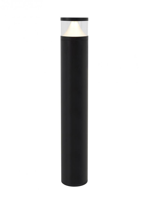 Arkay Three Outdoor Bollard, 1-Light, LED, Black, 37"H (700OBARK384036BUNVEM 70PDGTQ)