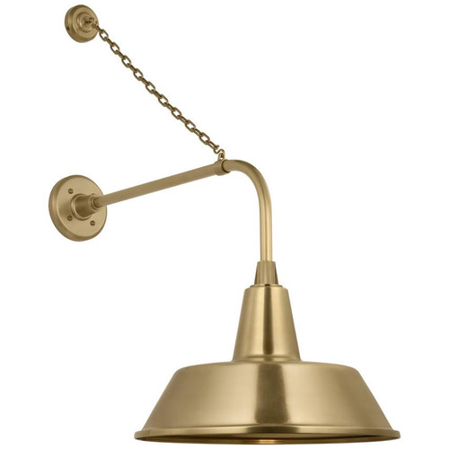 Visual Comfort & Co. Signature Collection Academy 20" Anchored Rex Barn Light, Visual Comfort & Co. Signature Collection TOB 2810HAB/S2-HAB N230H 