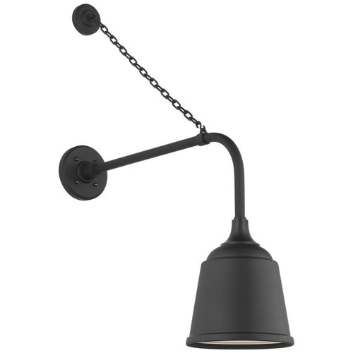 Visual Comfort & Co. Signature Collection Academy 20" Anchored Rex Barn Light, Visual Comfort & Co. Signature Collection TOB 2810MBK/S5-MBK N230M 