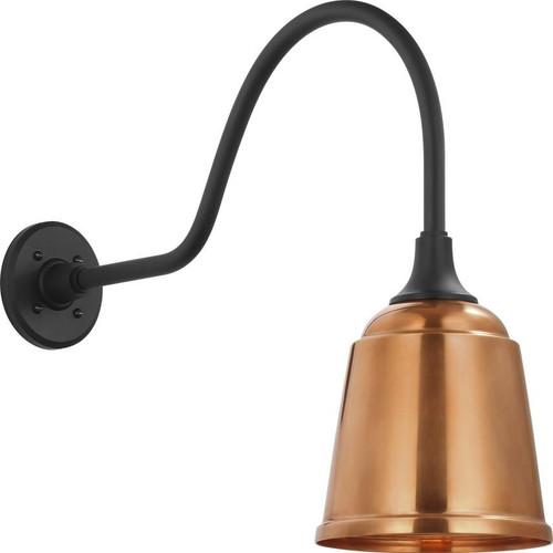 Visual Comfort & Co. Signature Collection Academy 23" Flynn Barn Light, Visual Comfort & Co. Signature Collection TOB 2802MBK/S5-SC N1Z40 