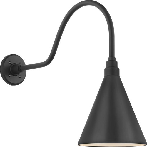 Visual Comfort & Co. Signature Collection Academy 23" Flynn Barn Light, Visual Comfort & Co. Signature Collection TOB 2802MBK/S10-MBK N1Z45 