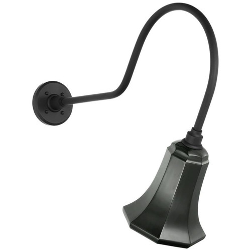 Visual Comfort & Co. Signature Collection Academy 26" Angled Flynn Barn Light, Visual Comfort & Co. Signature Collection TOB 2803MBK/S8-G N1Z4J 