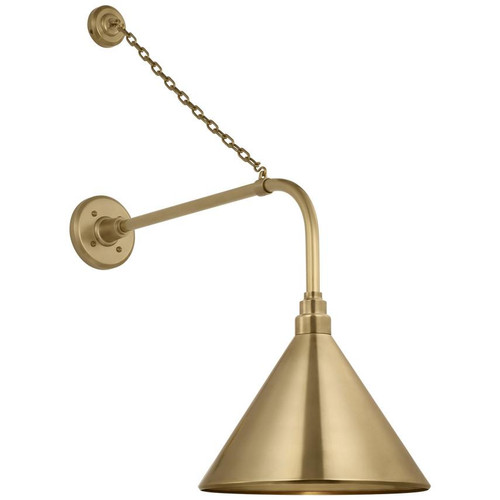 Visual Comfort & Co. Signature Collection Academy 20" Anchored Rex Barn Light, Visual Comfort & Co. Signature Collection TOB 2810HAB/S11-HAB N214D 