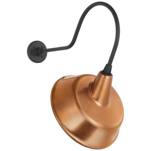 Visual Comfort & Co. Signature Collection Academy 26" Angled Flynn Barn Light, Visual Comfort & Co. Signature Collection TOB 2803MBK/S4-SC N24Z6 