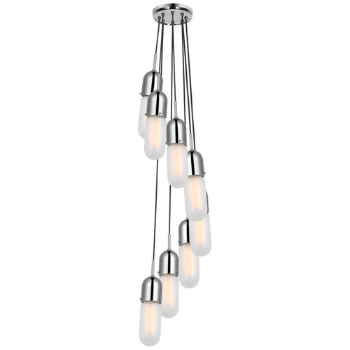 Visual Comfort & Co. Signature Collection Junio 8-Light Pendant, Visual Comfort & Co. Signature Collection TOB 5646PN-FG-8 N251M 