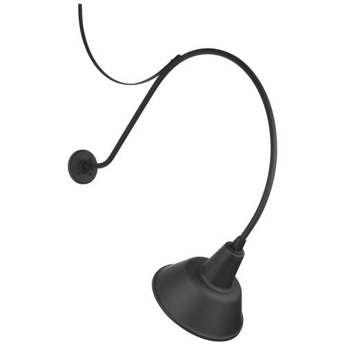 Visual Comfort & Co. Signature Collection Academy 36" Anchored Larrabee Barn Light, Visual Comfort & Co. Signature Collection TOB 2807MBK/S1-MBK N222V 