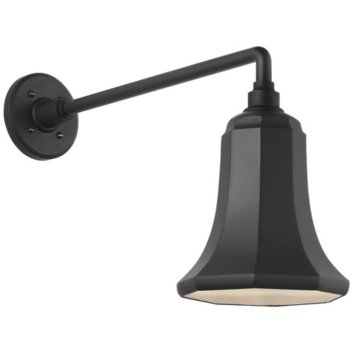 Visual Comfort & Co. Signature Collection Academy 17.5" Mack Barn Light, Visual Comfort & Co. Signature Collection TOB 2812MBK/S8-MBK N203X 