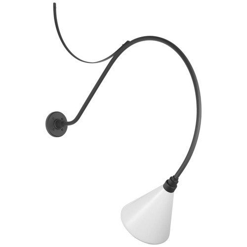 Visual Comfort & Co. Signature Collection Academy 36" Anchored Larrabee Barn Light, Visual Comfort & Co. Signature Collection TOB 2807MBK/S10-WHT N213R 