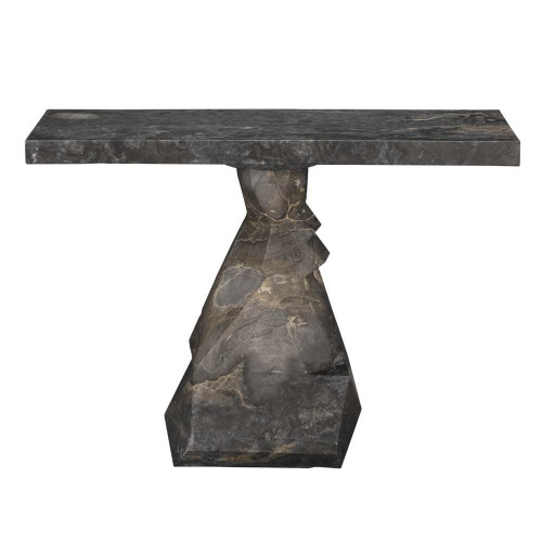 Noir Tilden Console Black Marble 