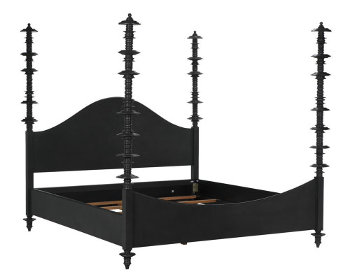 Noir Ferret Bed, Eastern King, Pale 