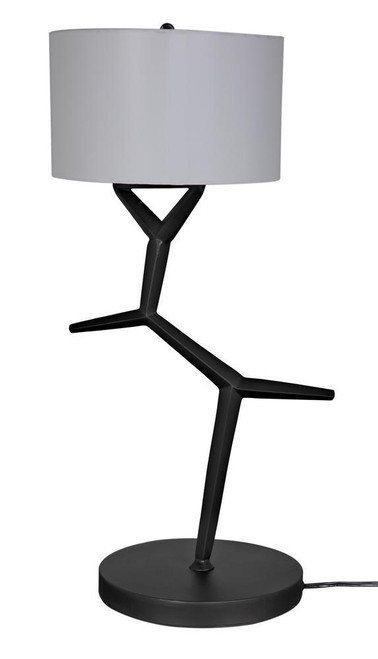 Noir Arizona Lamp With Shade 