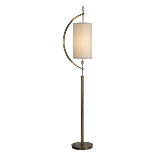 Balaour Floor Lamp, 1-Light, Antique Brass, 66"H (28151-1 9XAM2)