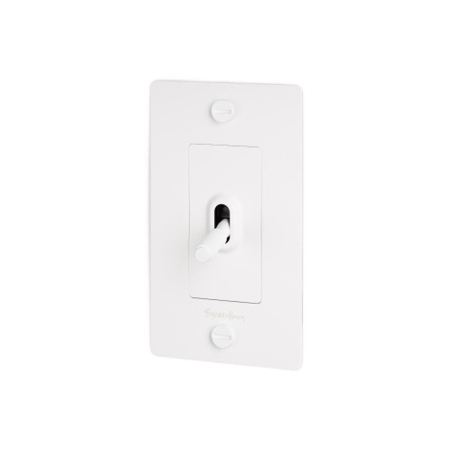  Buster + Punch 2G Toggle Switch, Logo, White 