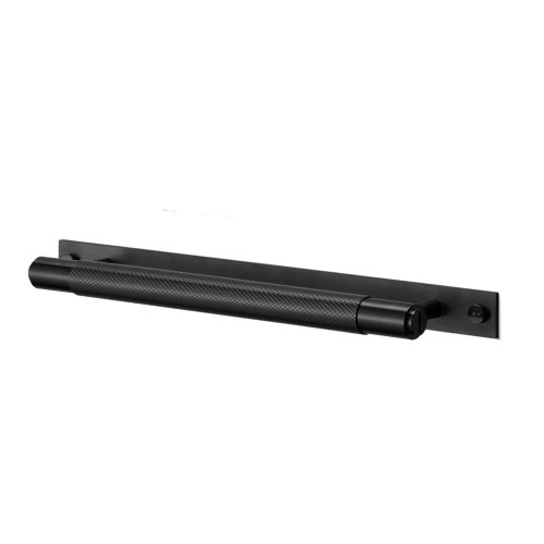 Buster + Punch Pull Bar, Plate, Cross, Medium, Black 