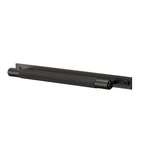  Buster + Punch Pull Bar, Plate, Cross, Large, Smoked Bronze 