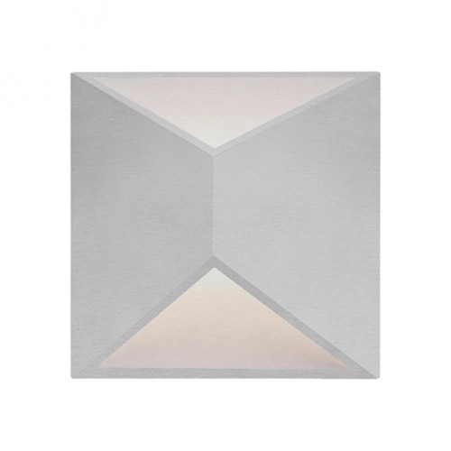 Indio Outdoor Wall Sconce, LED, Brushed Nickel, Acrylic Diffuser, 7"H (EW60307-BN 45LDA)