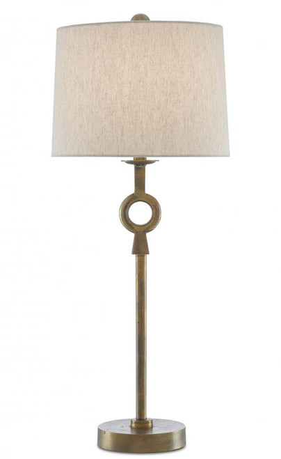 Germaine Brass Table Lamp Currey and Company 6000-0530