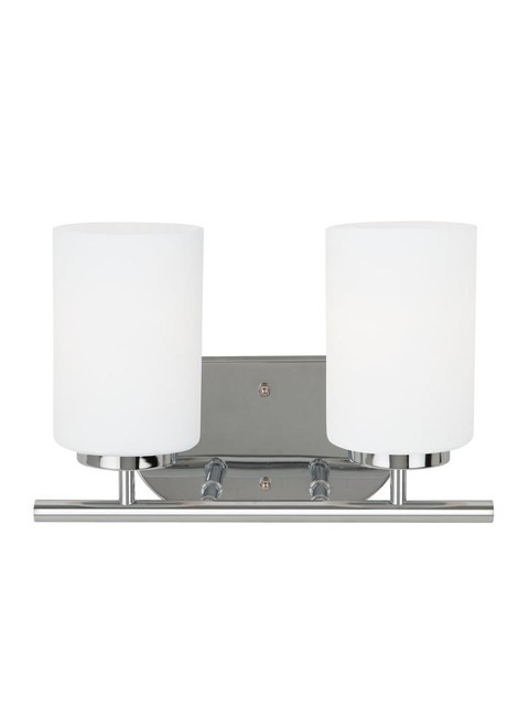 2-Light Wall / Bath Vanity Light, Generation Lighting - Seagull 41161EN3-05 9VU4P