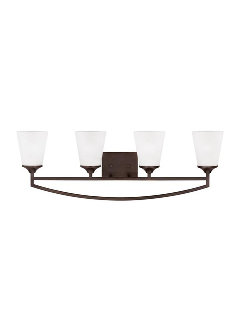 4-Light Wall / Bath Vanity Light, Generation Lighting - Seagull 4424504EN3-710 9VW3G