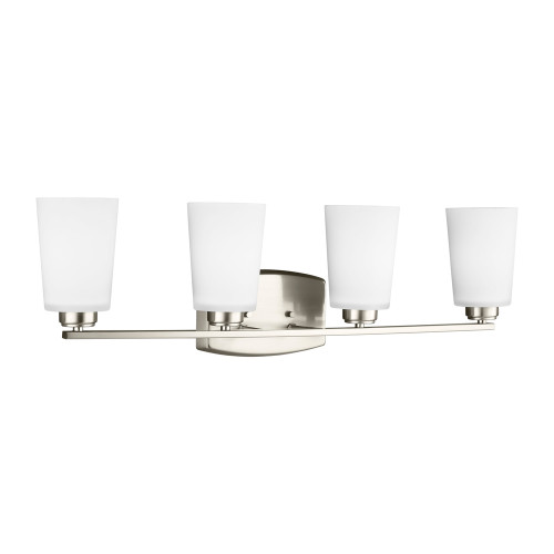 4-Light Wall / Bath Vanity Light, Generation Lighting - Seagull 4428904EN3-962 9YMX9