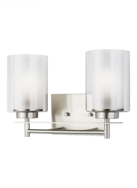 2-Light Bath Vanity, Generation Lighting - Seagull 4437302-962 A1ZAZ