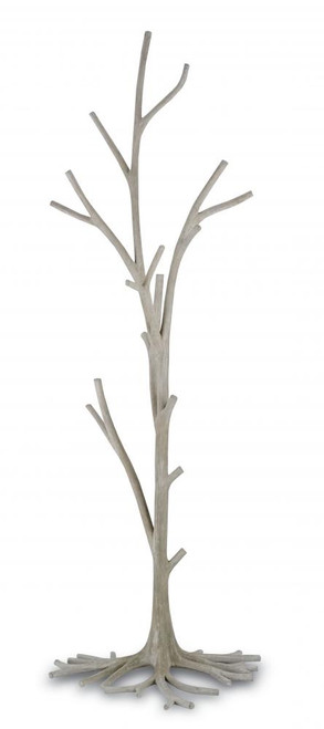 Countryhouse Coat Tree, Faux Bois Natural, 27W, Currey and Company (1101 GK4A)