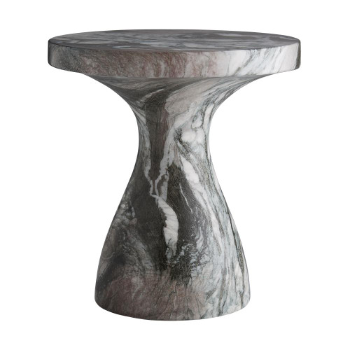 Serafina Large Accent Table, Verde Faux Marble, 20"W (5583 3JRX9)
