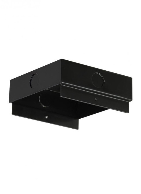 Visual Comfort & Co. Modern Collection Exo Ceiling Junction Box, Matte Black, 5.2"W (700EXOJBB 70P9G3P) 