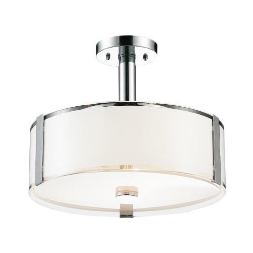 Lucie Drum Shade 5 Light Chandelier