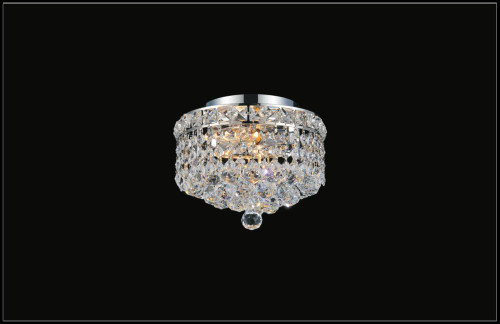 Luminous Flush Mount, 2-Light, Chrome, 10"W (8002C10C 3060HE7)