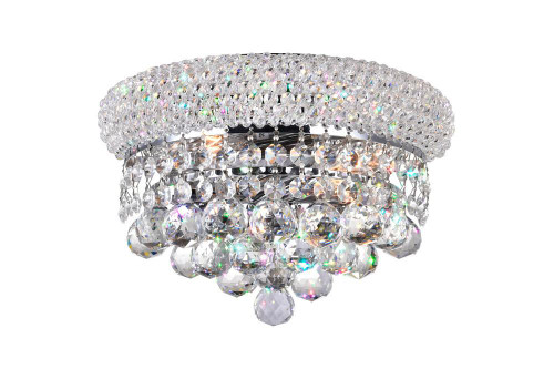 CWI Lighting Empire Wall Sconce, 2-Light, Chrome, 6"H (8001W12C-A 3066DWN) 