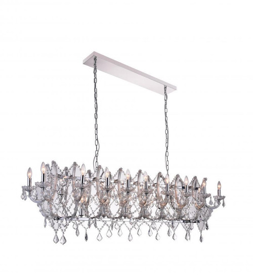 CWI Lighting Aleka Candle Chandelier 