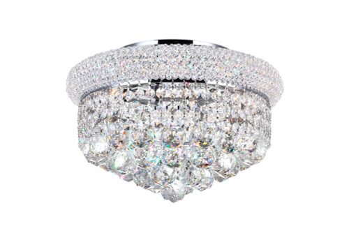 Empire Flush Mount, 4-Light, Chrome, 14"W (8001C14C 3060HCW)