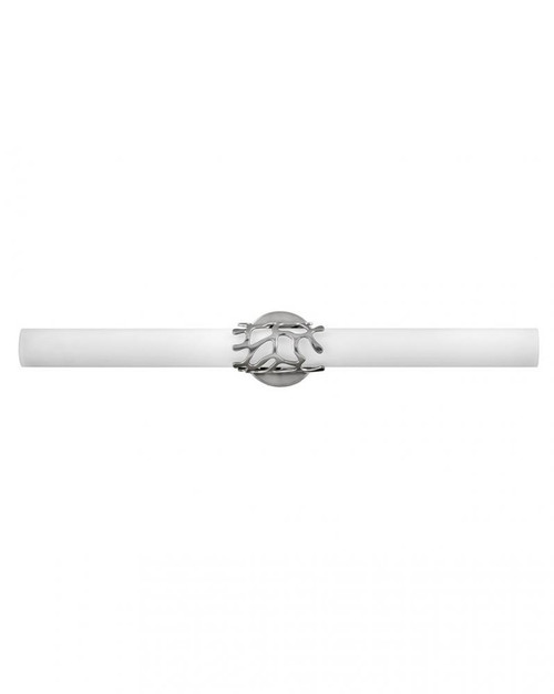 Lyra Large LED Vanity Light, 1-Light, Nickel, 31.25"W (50873BN 9Q4KK)