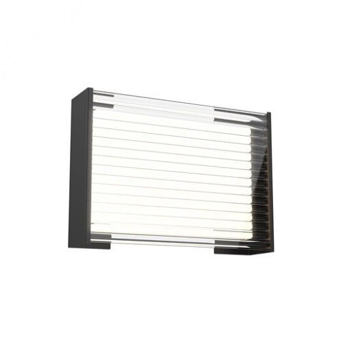 Dynamo Black LED Outdoor Wall Sconce